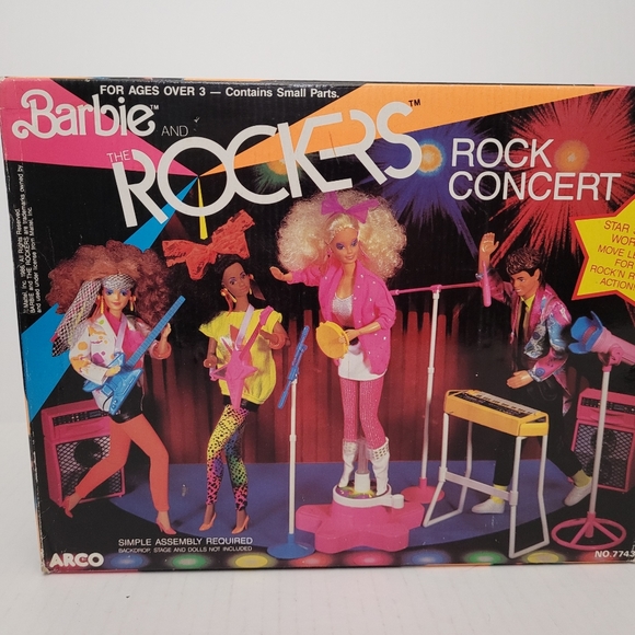 Vintage 1986 Barbie and The Rockers Concert #7743 - Picture 6 of 9